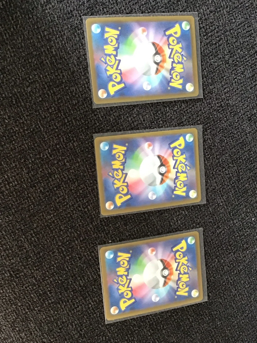 Pokémon Trading Cards Lot - Blue, Pink, Green